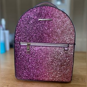 Aldo Purple/Pink Glitter Backpack